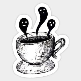 Souls from a coffee Sticker